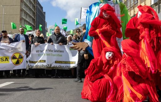 Activists mark Earth Day with march to Parliament