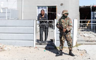 Soldiers hit the streets of Mitchells Plain a day after a shooting