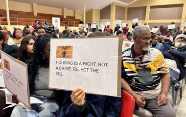 Housing activists oppose eviction bill
