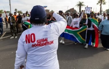 Tensions high as March and March supporters protest in Bellville