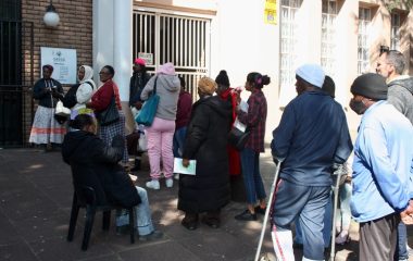 SRD grant recipients queue all day at Benoni SASSA office – only to be turned away