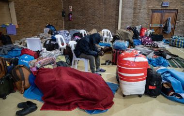 “We are not safe” — evicted Malawians shelter in Robertson community hall