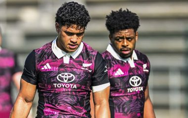 All Blacks team to play Sharks in Durban