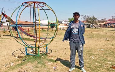 Saulsville children play among sewage and rubbish as public parks deteriorate