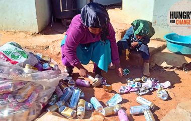 Hunger Is Driving KZN Women to Recycle for Food
