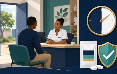 Neutral editorial illustration representing access to emergency medical care
