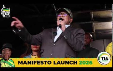 [WATCH LIVE] ANC SG, Fikile Mbalula addresses a Community Meeting in Diepsloot.