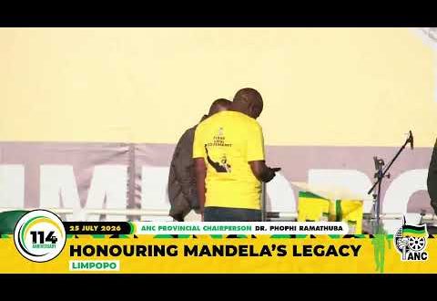 [WATCH LIVE] ANC Limpopo Mandela Legacy Rally