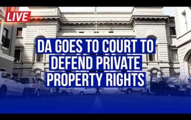 LIVE in Court: DA Defends Private Property