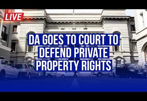 LIVE in Court: DA Defends Private Property