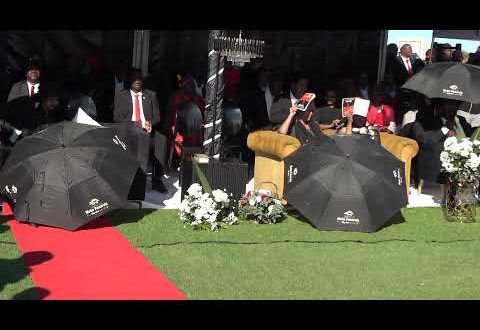 Funeral Service of Fighter Papa Ishe Rufus Popies Malema