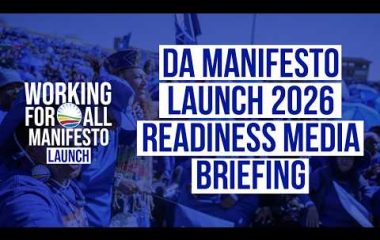 LIVE: DA Manifesto Launch 2026 Readiness Media Briefing