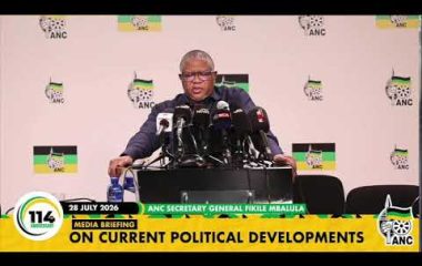 [WATCH] ANC MEDIA BRIEFING