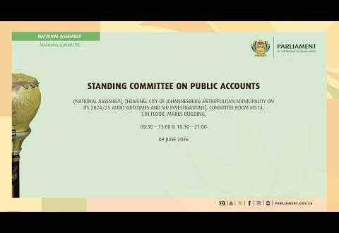 Standing Committee on Public Accounts Session 2, 9 June 2026