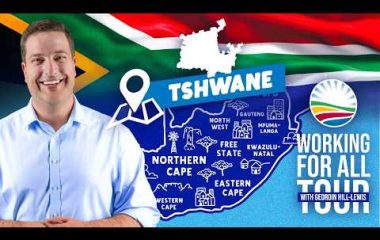 LIVE: DA Working For All Tour – Geordin Hill-Lewis in Tshwane