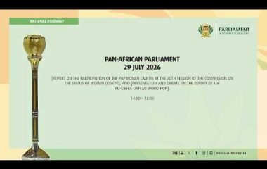 7th Pan-African Parliament, 29 July 2026