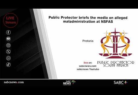 Public Protector Media Briefing