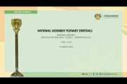 National Assembly Virtual Plenary, 20 August 2026