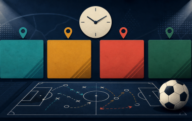 Non-documentary illustration representing South African football