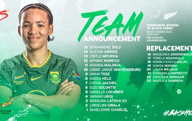 Latsha leads experienced Bok Women into NZ battle