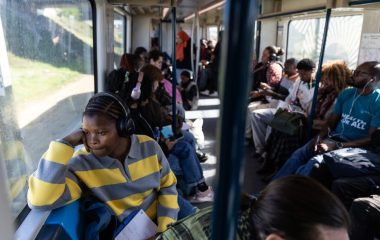 Climate Week kicks off with a train trip from Cape Town to Khayelitsha