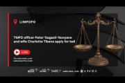 TMPD officer Peter ‘Gagash’ Nonyane and wife Charlotte Tibana bail hearing – 03 September 2026