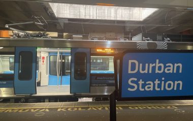 Durban train usage down 41% in one year