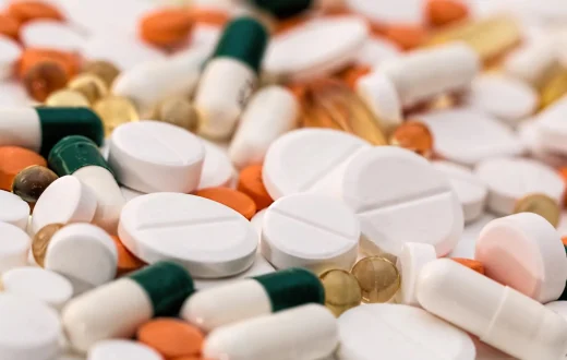 Assorted tablets and capsules in an illustrative file photograph.
