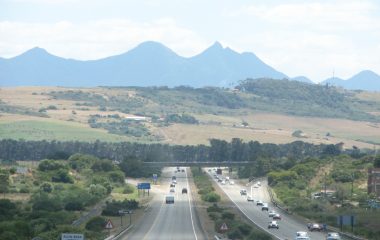 Archive view of the N2 at Klein Brak River in 2006, not the Vleesbaai crash scene