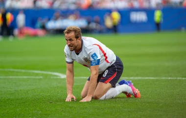 Harry Kane playing for England against Ghana in June 2026, archive photograph.
