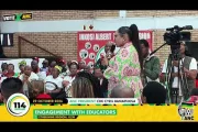 [WATCH LIVE] ANC President Cde Cyril Ramaphosa Engages with Educators in Ward 62, EThekwini