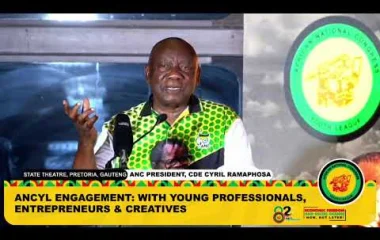 [WATCH LIVE] ANCYL Engagement with Young Professionals and Business at the State Theatre, Tshwane