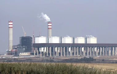 Archive view of Kusile Power Station in Mpumalanga in June 2019.