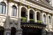 Archive exterior view of the London Palladium in May 2014.